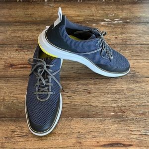 Cole Haan Blue Zero Grand Tie Shoes